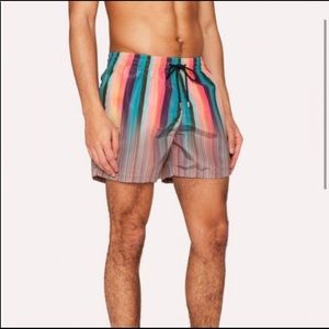 Paul Smith Artist Clash Signature Stripe trunks